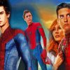 Three Spidermen No Way Home Diamond Painting