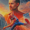 Tobey Maguire Spider Man Movie Poster Diamond Painting