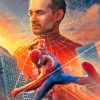 Tobey Maguire Spider Man Movie Poster Diamond Painting