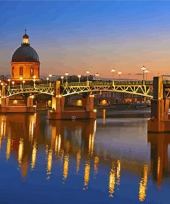 Toulouse Pont Saint Pierre Diamond Painting