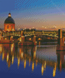 Toulouse Pont Saint Pierre Diamond Painting