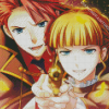 Umineko When They Cry Anime Characters Diamond Painting