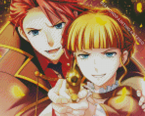 Umineko When They Cry Anime Characters Diamond Painting