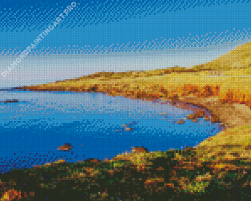 Ustica Landscape Diamond Painting