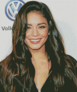 Vanessa Hudgens Long Hair Diamond Painting