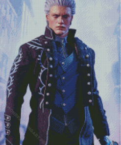 Vergil Devil May Cry Diamond Painting