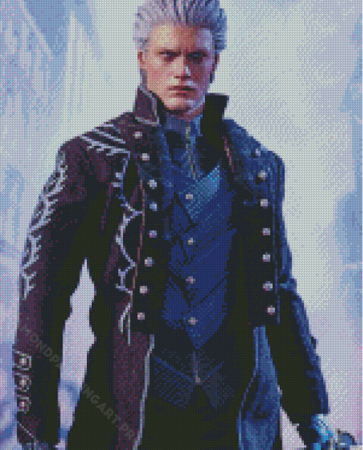 Vergil Devil May Cry Diamond Painting