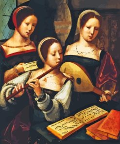 Vintage Women musicians Diamond Painting