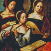 Vintage Women musicians Diamond Painting