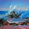 Waves Crashing Diamond Painting