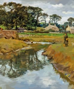 Where The River Bends Stanhope Forbes Diamond Painting