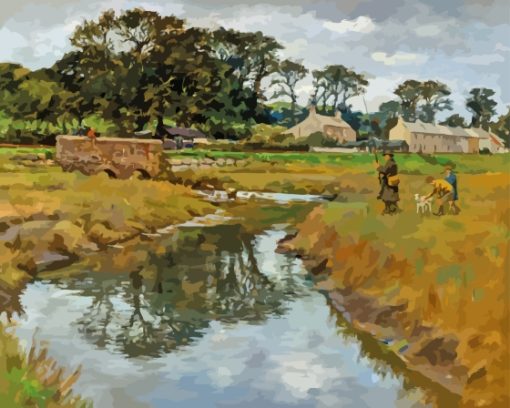 Where The River Bends Stanhope Forbes Diamond Painting