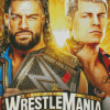 Wrestlemania Diamond Painting