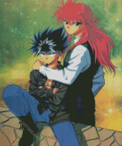 Yu Yu Kurama Anime Diamond Painting