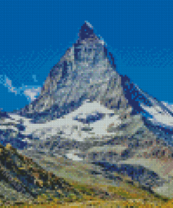 Zermatt Mountain Switzerland Diamond Painting