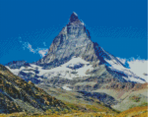 Zermatt Mountain Switzerland Diamond Painting