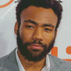 Actor Childish Gambino Diamond Painting