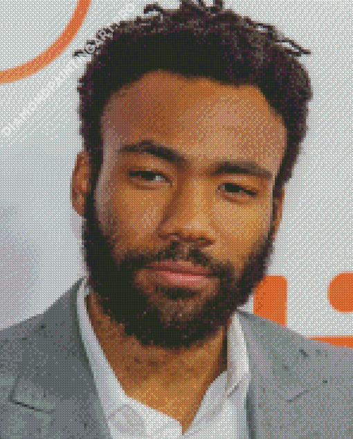 Actor Childish Gambino Diamond Painting