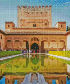 Aesthetic Alhambra Palace Diamond Painting