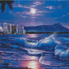 Aesthetic Beach Evening Diamond Painting