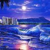 Aesthetic Beach Evening Diamond Painting