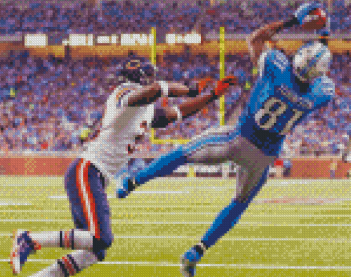 Aesthetic Calvin Johnson Diamond Painting