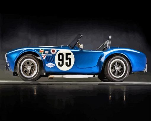 Aesthetic Cobra Race Car Diamond Painting