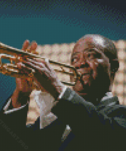 Aesthetic Louis Armstrong Diamond Painting