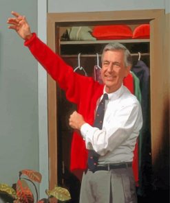 Aesthetic Mister Rogers Diamond Painting