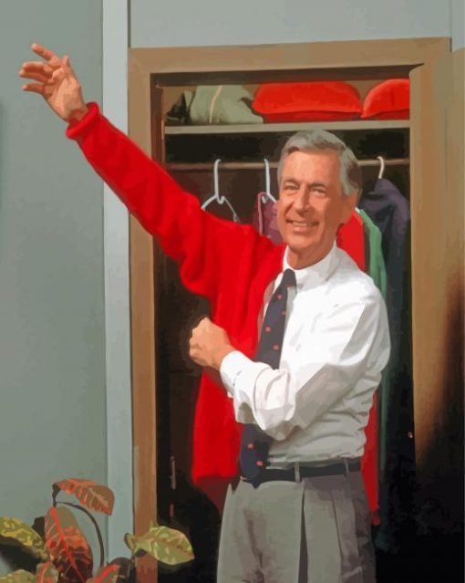 Aesthetic Mister Rogers Diamond Painting