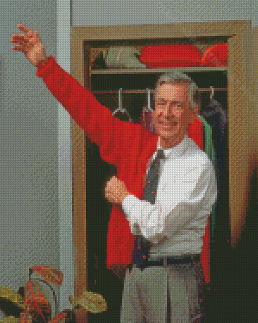 Aesthetic Mister Rogers Diamond Painting