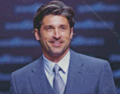 Aesthetic Patrick Dempsey Diamond Painting