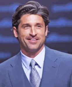 Aesthetic Patrick Dempsey Diamond Painting