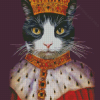 Aesthetic Queen Meow Diamond Painting