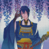 Aesthetic Mikazuki Munechika Diamond Painting