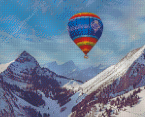 Alps Balloon Diamond Painting