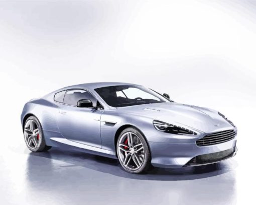 Aston Martin Db9 Car Diamond Painting