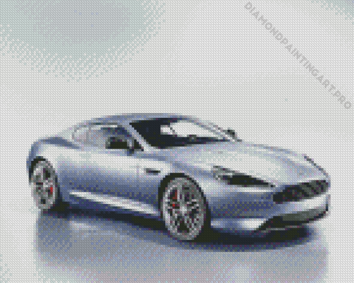 Aston Martin Db9 Car Diamond Painting