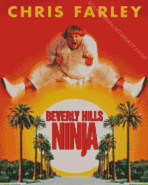 Beverly Hills Ninja Diamond Painting