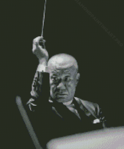 Black And White Joe Hisaishi Diamond Painting