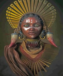 Black Women Fantasy Art Diamond Painting