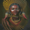 Black Women Fantasy Art Diamond Painting