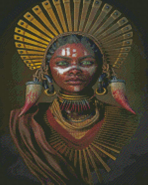 Black Women Fantasy Art Diamond Painting