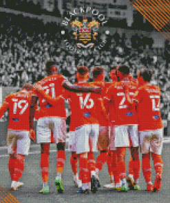 Blackpool Football Club Team Diamond Painting