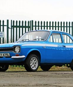 Blue Mk1 Escort Diamond Painting