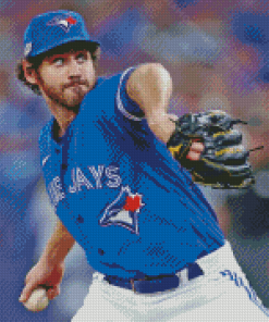 Blue Jays Jordan Romano Diamond Painting