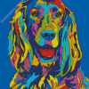 Colorful Irish Setter Diamond Painting