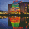 Convention Centre Dublin Liffey Diamond Painting