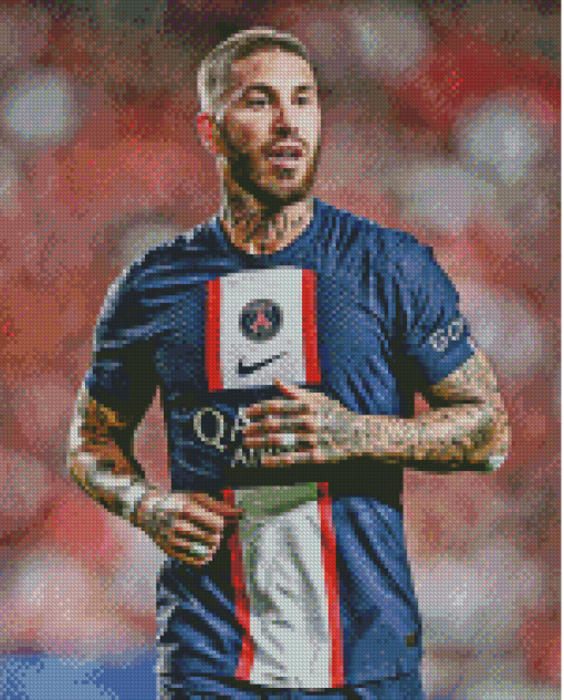 Sergio Ramos Diamond Painting