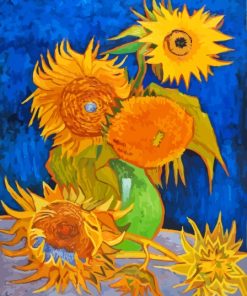 Sunflowers Vase Art Diamond Painting